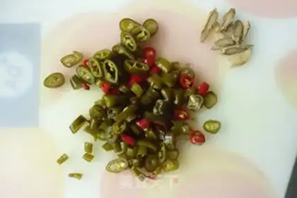 Make Spicy pickles step 1