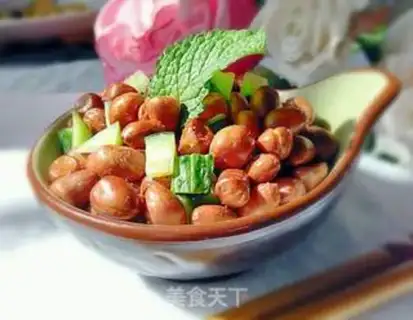 Make Old vinegar peanuts step 9