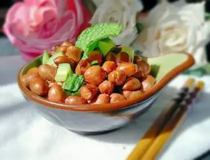 Make Old vinegar peanuts step 10