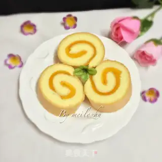 Make Mango milkcake rolls step 18