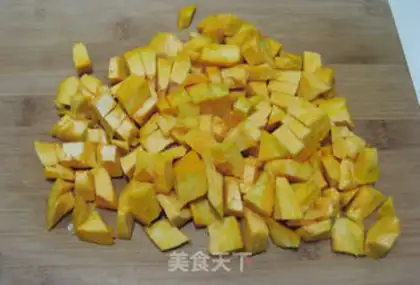 Make Pumpkin rice step 5