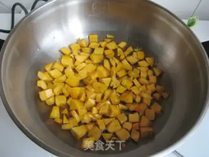 Make Pumpkin rice step 6