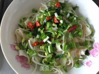 Make Oily noodles step 4