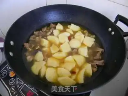 Make Lamb stew potatoes step 10