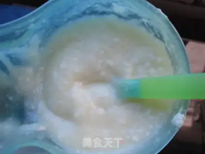 Make Apple baby rice step 6