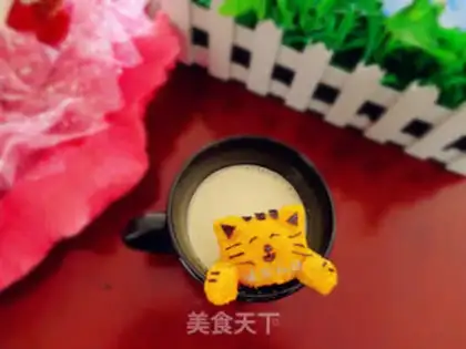Make Caramel milk tea step 12