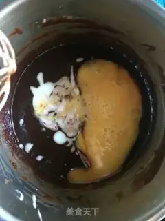 Make Brownie cheesecake step 4