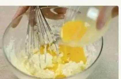 Make Brownie cheesecake step 8
