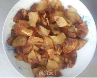 Make A simple and delicious family makes chips step 5