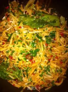 Make Spicy rice powder step 0