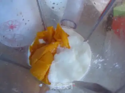 Make Mango pellets of yogurt step 8