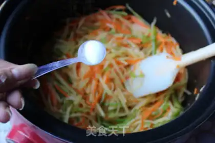 Make Colored fried step 5