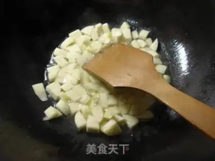 Make Pyramid, white corn step 7