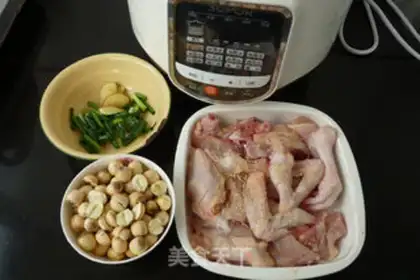 Make Lotus chicken step 0