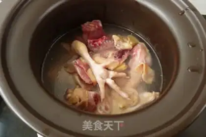 Make Lotus chicken step 3