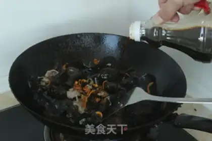 Make Porridge and pork step 10