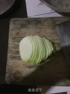 Make Radish ham pancakes step 0