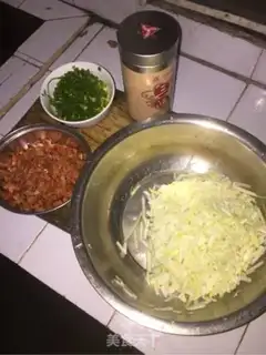 Make Radish ham pancakes step 1