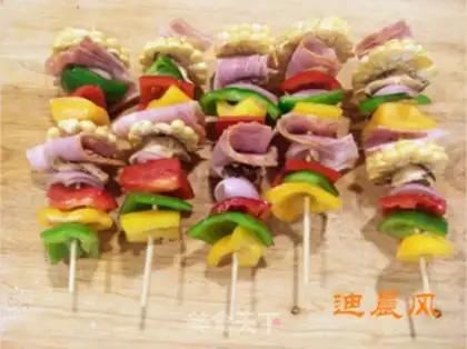 Make The seven-coloured pepper bacon step 3