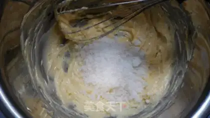 Make Black sesame cookies step 2