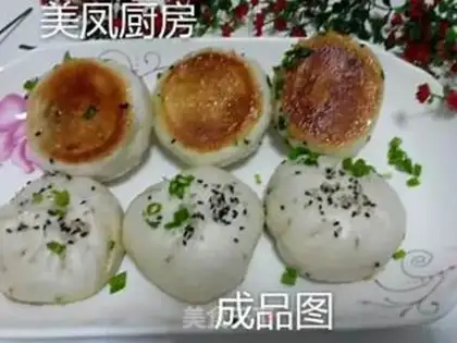 Make Pancakes and water buns step 4