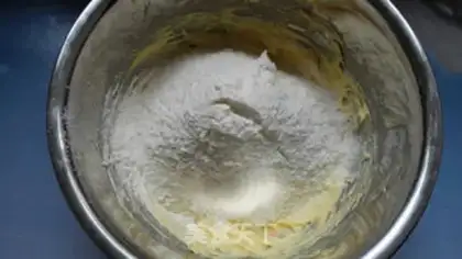 Make Black sesame cookies step 4