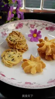 Make Black sesame cookies step 10