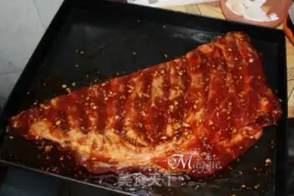 Make Honeybread ribs step 1