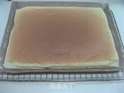 Make Peache cake rolls step 11