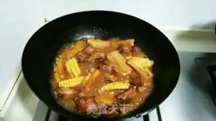 Make Corn burn ribs step 6