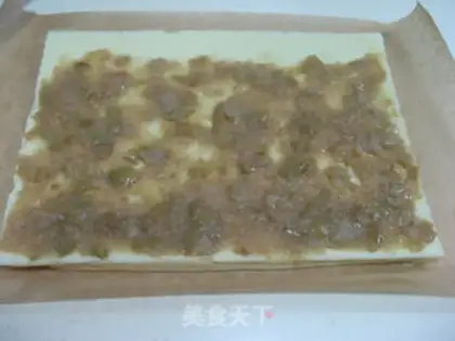 Make Peache cake rolls step 13