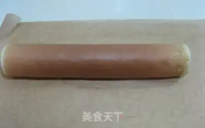 Make Peache cake rolls step 14