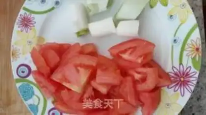 Make Tomato fish step 1