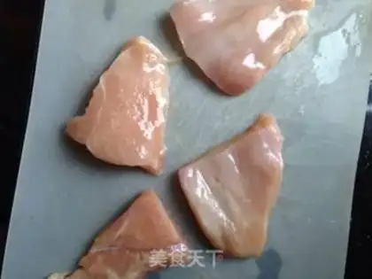 Make The oven fried chicken step 1