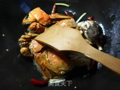 Make Crabs in green step 3