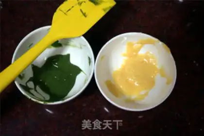 Make Tea-colored cake rolls step 5