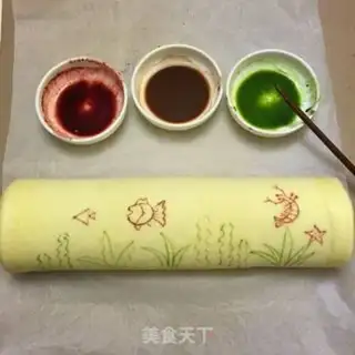 Make A world of coloured egg rolls step 6