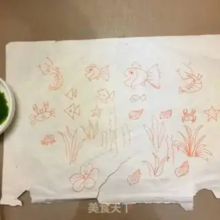 Make A world of coloured egg rolls step 7