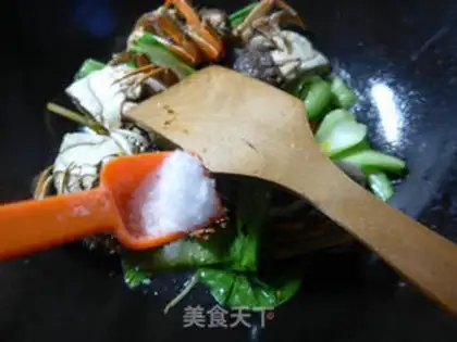 Make Crabs in green step 9