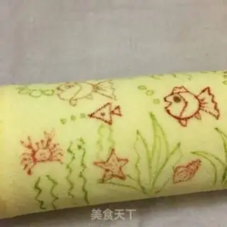 Make A world of coloured egg rolls step 10