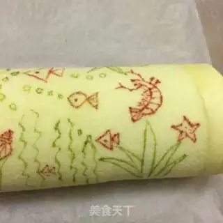 Make A world of coloured egg rolls step 11