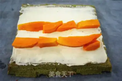 Make Tea-colored cake rolls step 18