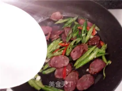 Make Pepper fried sausage step 8
