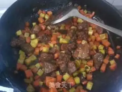 Make Lamb for rice step 9