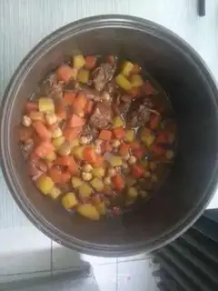 Make Lamb for rice step 11