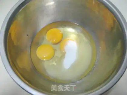 Make Cake with cream step 1