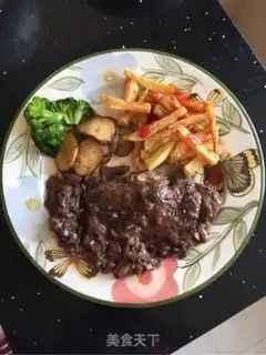 Make Black pepper steak step 9
