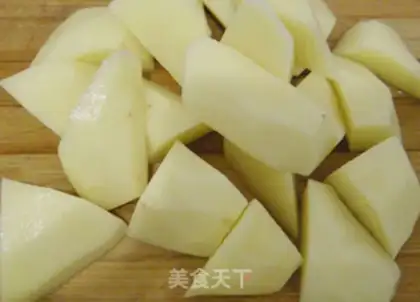 Make Potato beef step 1