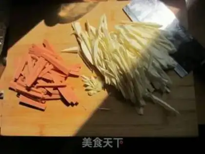 Make High ham and rice step 0