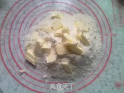 Make Peach cheese pie step 1